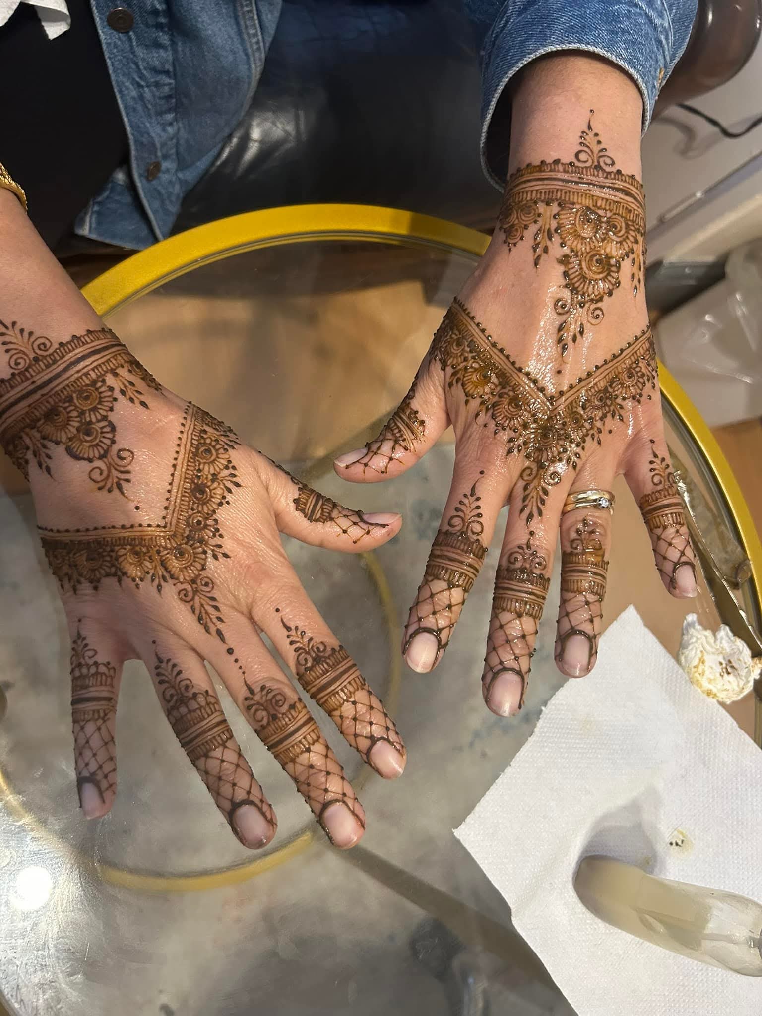 Non bridal henna